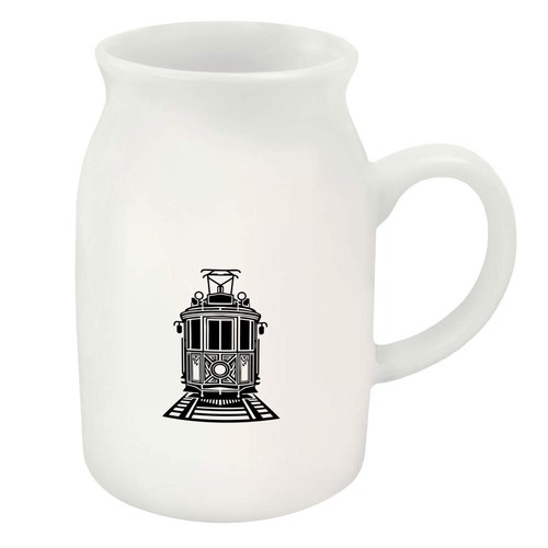 300ml electric tram ceramic - 'electric, tram'