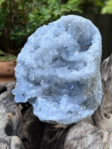 Celestite open cluster - open, geode