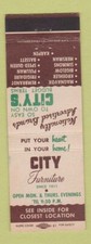 Matchbook Cover - City