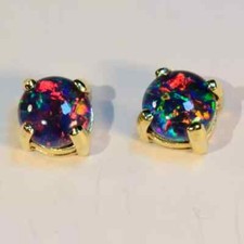Australian black fire opal - black,
