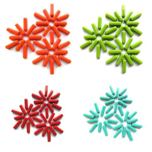 Glass stix rectangle mosaic - stix, /