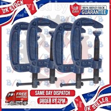 SET OF 4 C G HAND CLAMPS 2"