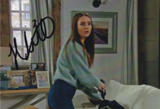 Katie Hill   **HAND SIGNED**  4x6 photo  ~  Emmerdale   ~  AUTOGRAPHED