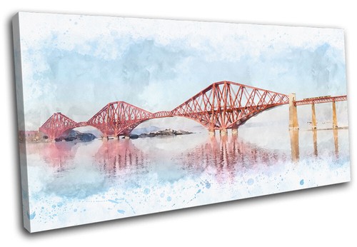 Forth bridge watercolour - forth,