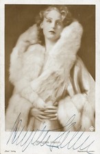 BRIGITTE HELM "METROPOLIS" Ross Postcard Original SIGNED / SIGNED - Autograph