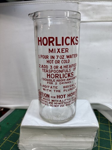 Horlicks mixer glass jar - horlicks,
