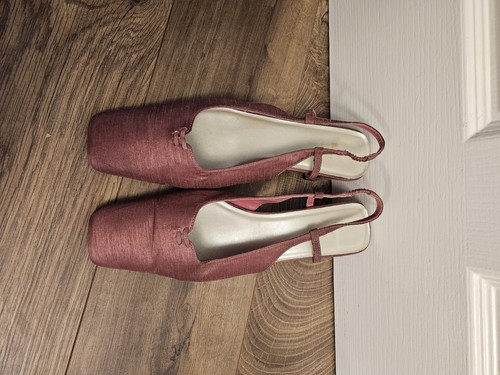 Bhs pink court heels - pink, shoes