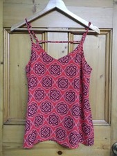 PRIMARK PATTERNED VEST TOP IN