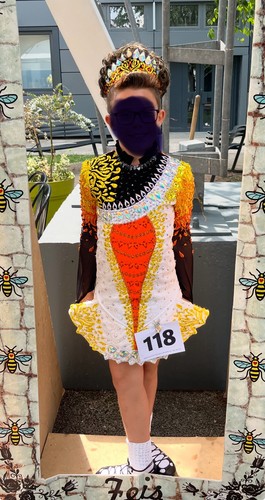 Irish dancing dress - dress, 8-10
