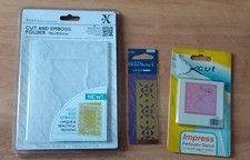 Xcut Perforator Stencil, Cut And Emboss Folder & Brass Stencil Set