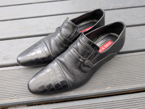 Rossi italian black - italian, leather