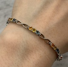 Multi Coloured Topaz Round