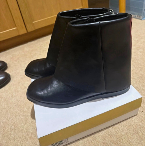 Zara women black leather - zara,