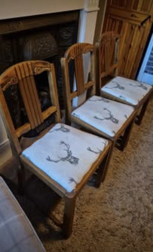 Set antique solid wood - 3,