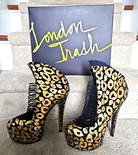 New sparkle cheetah gold black - sparkle,