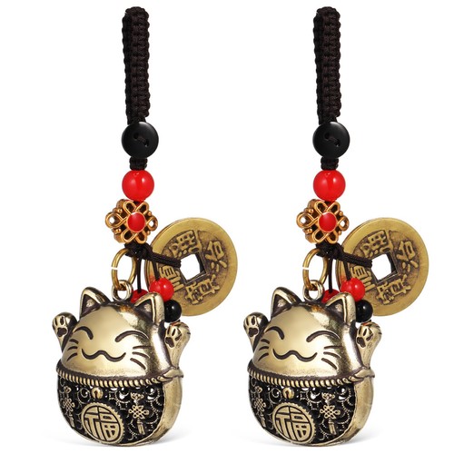 Brass coffee cat - brass,