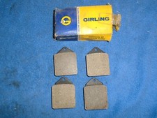 Jaguar 3.4S, 3.8S, Mk10, 420G NOS Genuine Girling Rear Brake Pads