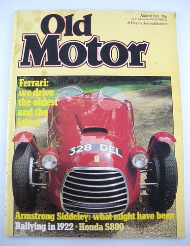 Old motor magazine august - motor,