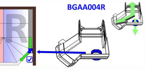 Bgaa004 165mm 135 box - 165mm, 135°