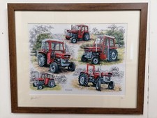 Framed A4 Picture Print Massey
