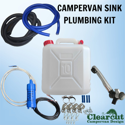 Campervan sink plumbing kit - campervan,