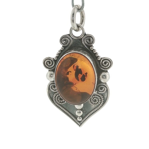Suarti sterling silver amber - suarti,