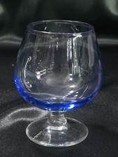 Vintage mini blue glass - vintage,