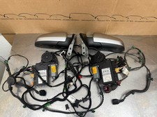 Audi S4 B7 Convertible Power Folding Wing Mirror Kit Brushed Aluminium 2007