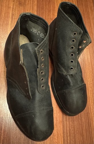 Vintage shoes boots - vintage, military