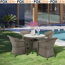 4 Seater Rattan Garden