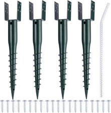 27inch 4 Pack 4x4 Ground Screw