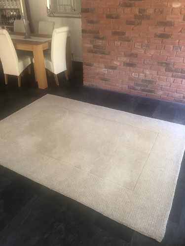 Cream dunelm rug - rug, in