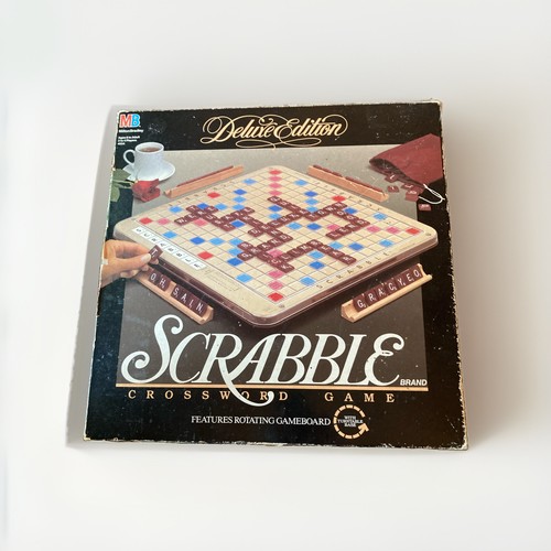 Vtg scrabble deluxe - vtg,