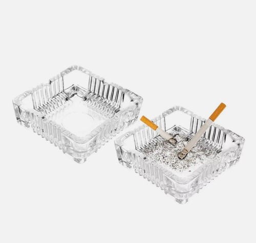 Glass ashtray cigarette - 2,