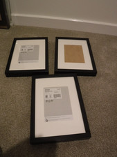 IKEA Ribba Picture Frame x 3,  Size 21 X 30 cm, used, Discontinued