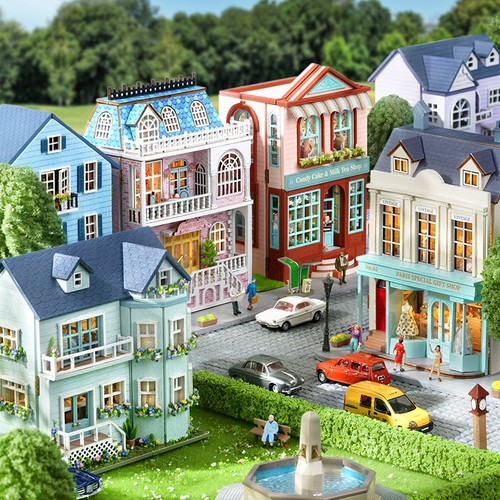 Diy dollhouse building - dollhouse,