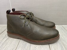 MENS MOSHULU SHEPPARD LEATHER CHUKKA BOOTS, UK 10/44