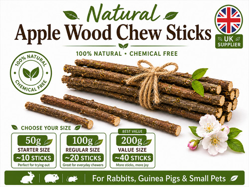 Apple wood sticks rabbit - sticks,