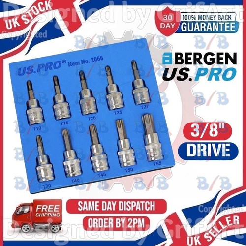 Pro 10pc star bit socket - us,