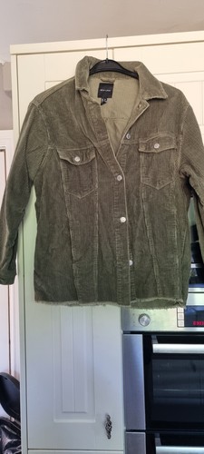 Olive green corduroy jacket