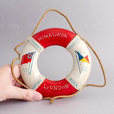 Vintage S.S HIMALAYA Souvenir LIFE-RING - Free UK P&P - £10 CLEARANCE SPECIAL*