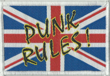 PUNK union jack 1990s WOVEN