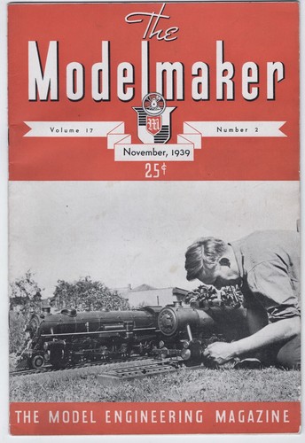 1939 model maker magazine - model,