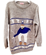 Drake Hotline Bling Ugly Christmas Sweater Unisex XL Crewneck Jumper