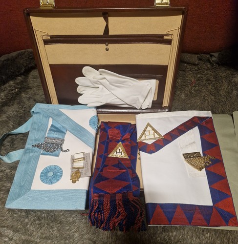 Cased masonic ephemera jewel - ephemera,,