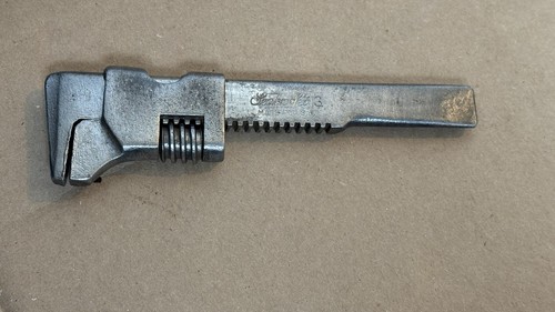 Vintage adjustable spanner - vintage,