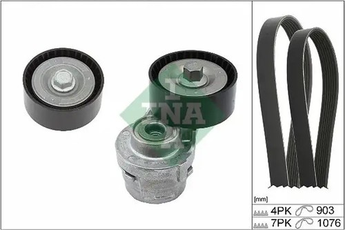 Multi ribbed belt kit 529 - v-belt,