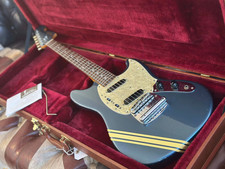 Rare Fender Mustang Old Lake Placid Blue Competition Matching Headstock 2002 MIJ