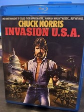 Invasion U.S.A Blu Ray Shout Factory US Release Region A locked