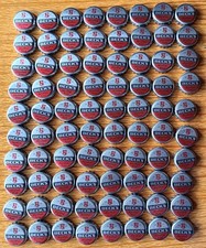 Job lot of 80 Beck's alcohol free bottle tops/caps
